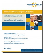 The Rise of Online Higher Education