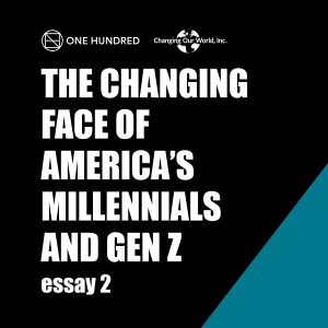 The changing face of america's millenniums and gen z essay.