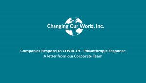 Changing our world, inc.