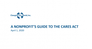 A nonprofit guide to the cars act.