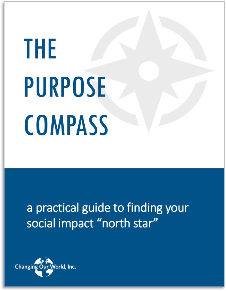 The purpose compass a practical guide to finding your social impact north star.