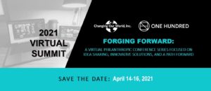 A flyer for the 2021 forging forward summit.