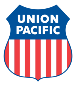 Union Pacific logo featuring fundraising consultants.