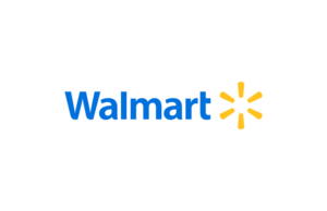 Walmart logo on a black background with fundraising consultants.