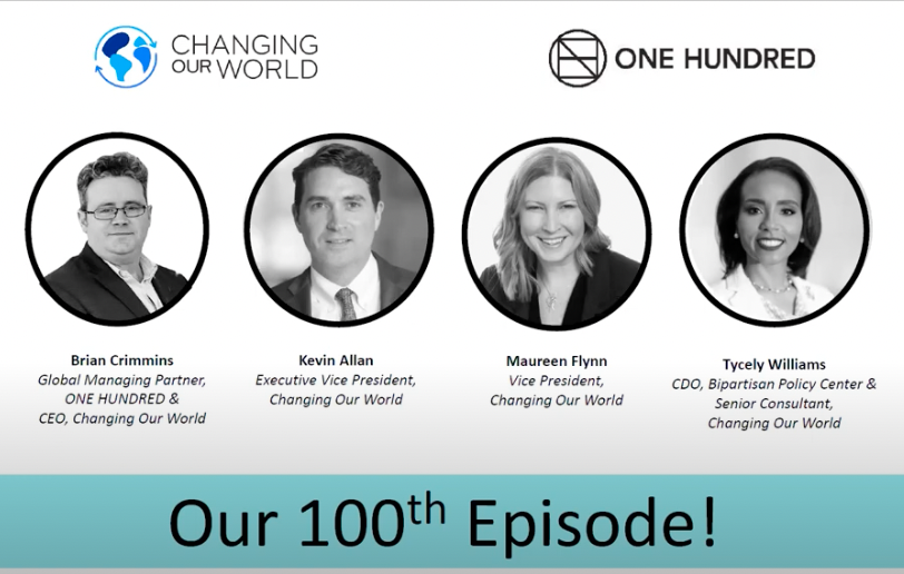 Our 100th episode of changing the world.